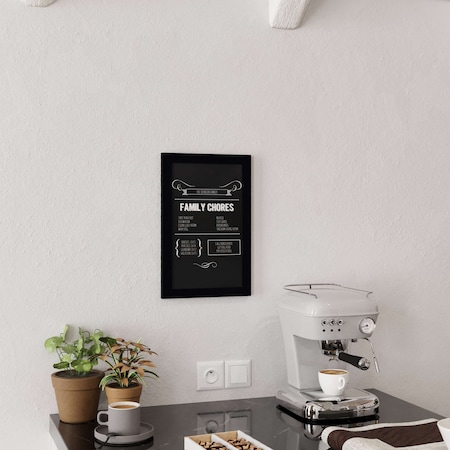 Flash Furniture Black Magnetic Hanging Chalkboard, 10PK 10-HGWA-GDIS-CRE8-862315-GG